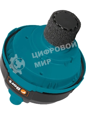 Пылесос профессиональный Bort BSS-1530 черный, 300/1500 Вт, уборка влажная/сухая, пылесборник мешок/контейнер 30л