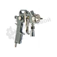 Краскопульт пневматический Matrix с нижним бачком v=075k + сопла диаметром 1.2 1.5 и 1.8мм