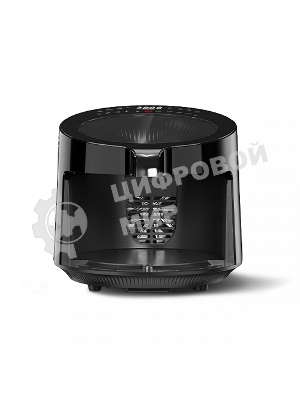 Аэрогриль BQ GR2008 черный, 1500 Вт, 5 л, сенсор, 12 программ