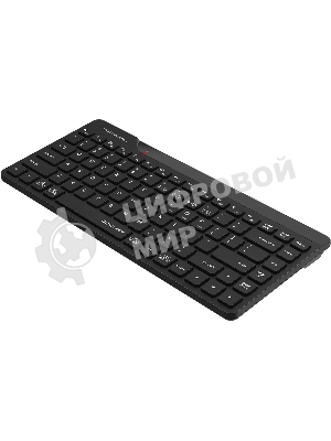 Клавиатура беспроводная A4Tech Fstyler FBK22 AS, USB, Bluetooth/Радиоканал, черный