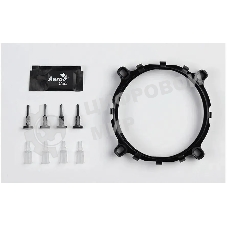 Кулер для процессора Aerocool/Formula Verkho 1-3P черный/синий, 90 мм, алюминий/медь, 2300 об/мин, 27.6 дБ, 3 pin, 100 Вт, 125 мм