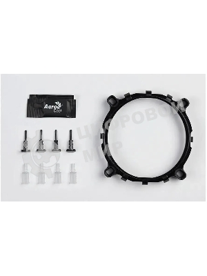 Кулер для процессора Aerocool/Formula Verkho 1-3P черный/синий, 90 мм, алюминий/медь, 2300 об/мин, 27.6 дБ, 3 pin, 100 Вт, 125 мм