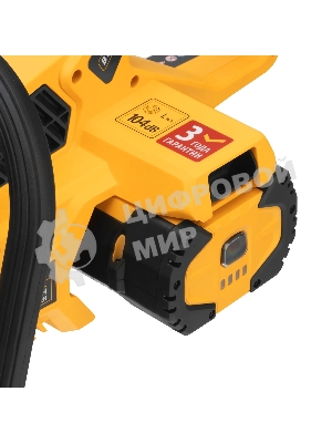 Пила цепная аккумуляторная бесщет. Denzel RCS 400-62, 400 мм, Li-ion, 62В