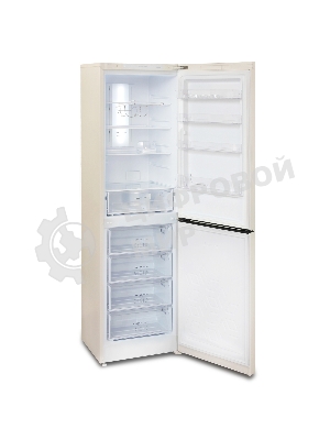 Холодильник Бирюса B-G980NF бежевый двухкамерный 240/130 л морозилка снизу, No Frost