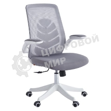 Кресло Chairman CH565 серый, сетка, 120 кг