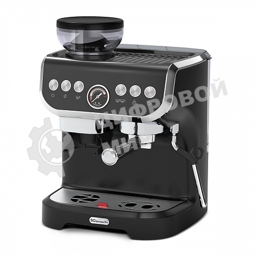 Кофейная станция BQ CM5000 черный, исп. кофе - молотый/зерна, 2 л, 1560 Вт, 15 бар