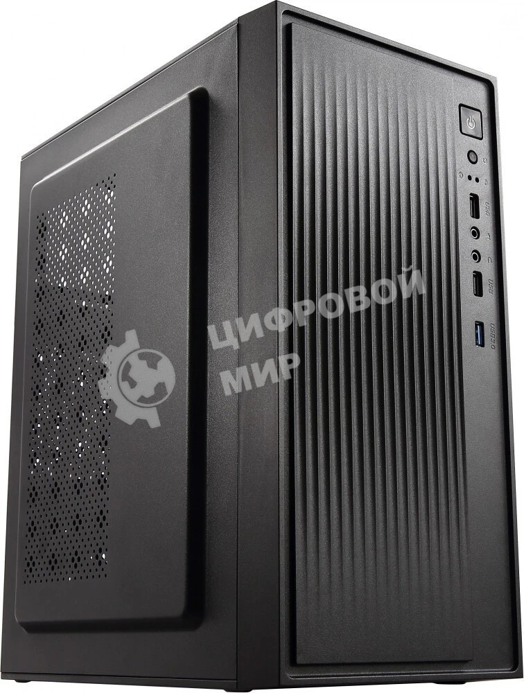 Компьютерный корпус Accord ACC-261B черный без БП mATX 1x80мм 1x92мм 2x120мм 2xUSB2.0 1xUSB3.0 audio