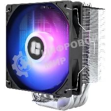 Устройство охлаждения(кулер) Thermalright Burst Assassin 120 SE ARGb Soc-AM5/AM4/1200/1700/1851 серебристый/черный 4-pin 25.6dB Al+Cu 510gr Ret (BA120-SE-ARGb)