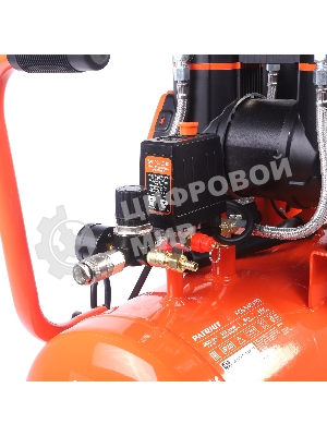 Компрессор поршневой безмасляный Patriot KDS 540 F50 (540 л/мин, 2,8 кВт, 8 бар, 50 л, 2800 об/мин, быстросъем + елочка 1/4)