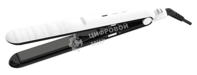Выпрямитель для волос Rowenta Optiliss SF3210F0 белый/черный, 25 мм, 230 °C, 10 режимов