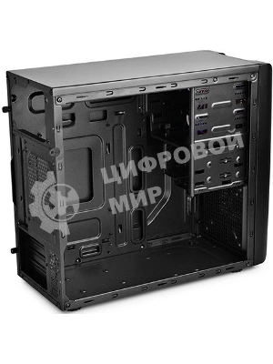 Компьютерный корпус Deepcool SMARTER, mATX/mini-ITX, без БП, 1x USB 3.0, 1x USB 2.0.