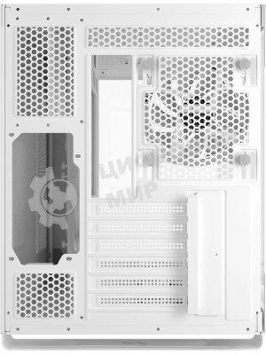 Компьютерный корпус без блока питания Case PCCooler C3T500 ARGB WH, Midi-Tower, TG, 6x120мм ARGB, 1xUSB-C 3.1 + 2xUSB-A 3.0, ATX, mATX, mITX белый