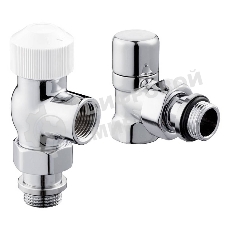 Набор термостатический для радиатора осевой Royal Thermo Design 1/2