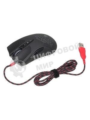 Мышь проводная A4Tech Bloody AL90 Blazing черный, 12000 dpi, USB, кнопки - 8