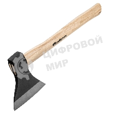 Топор Сибртех ТП11-08, 800 г, в сборе, кованый, деревянное топорище