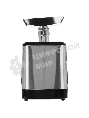 Мясорубка электрическая Sakura SA-6419BK Premium серебристый/черный, 2000 Вт, 2.0 кг/мин, реверс, защита от перегрузки, насадки - 2