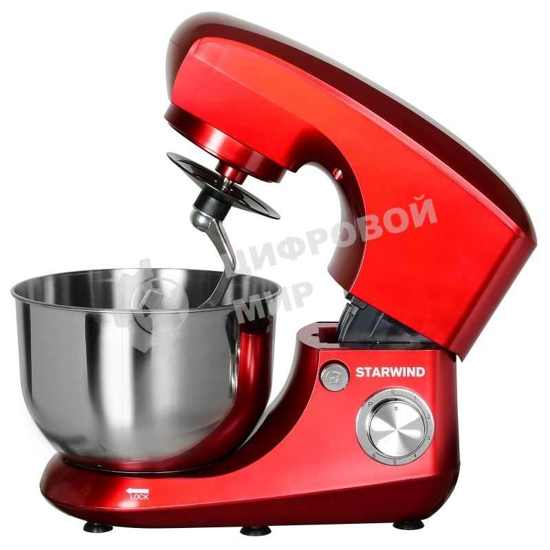 Миксер стационарный Starwind SPM5184 1000 Вт, красный