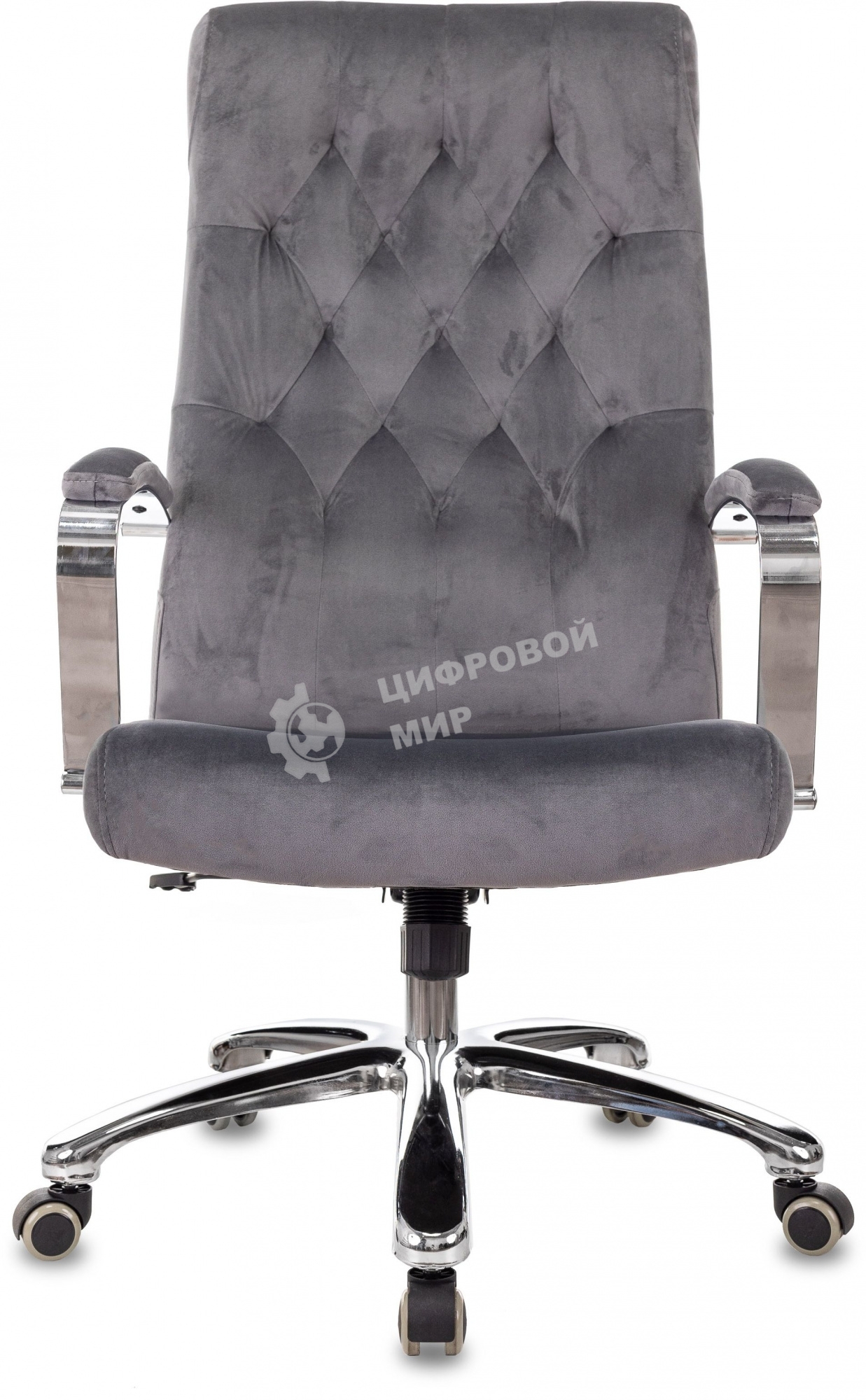 Кресло Бюрократ T-9928SL Fabric Italia 26 серый, ткань