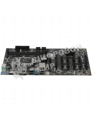 Материнская плата AFOX AFB250-BTC12EX, LGA 1151, Intel B250, 2xDDR4, 4xSATA, 1xPCIe 3.0 x16, 11xPCIe x1, 1xDVI-D, 1xVGA, 1x 100Mb LAN, 2xUSB-A 2.0, 2xUSB-A 3.2 Gen 1, ATX
