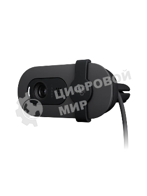 Веб-камера Logitech Webcam Brio 100, 1920x1080, GRAPHITE, защитная шторка