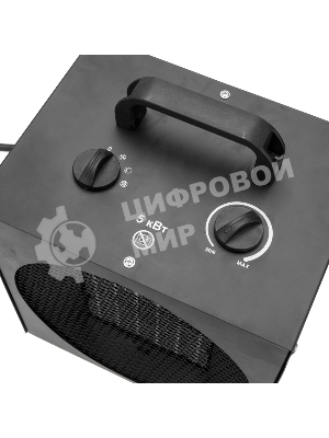 Пушка тепловая (тепловентилятор) Rexant электрическая, квадратная, PTC, 5кВт