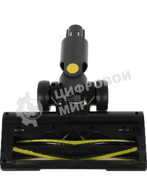 Пылесос вертикальный Centek CT-2573 черный/желтый, питание от аккумулятора, 215 Вт, уборка сухая, пылесборник 0.8 л, работа от АКБ max 45 мин