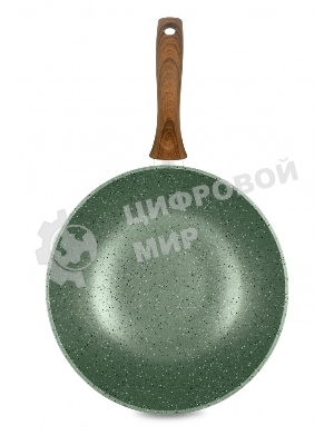 Сковорода вок 26 НЕВА МЕТАЛЛ ПОСУДА EW3126 ECO WAY н/р