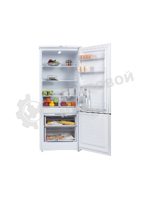 Холодильник Бирюса 551 белый двухкамерный 180/60л морозилка снизу, автоматическое оттаивание