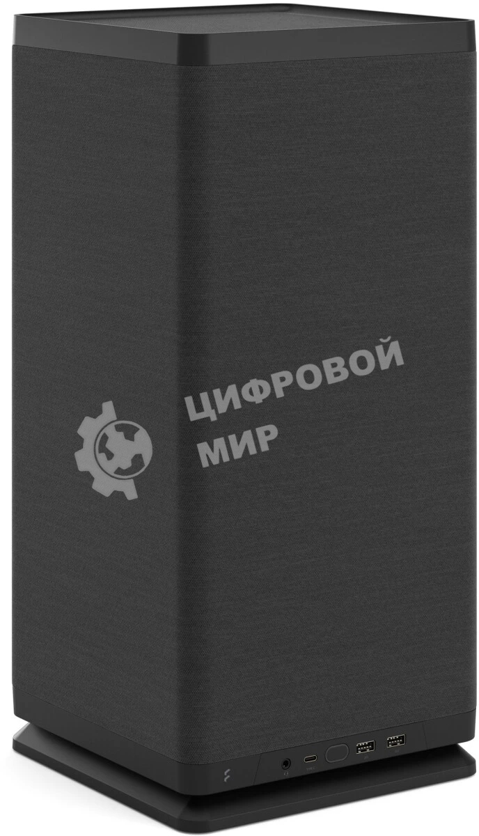 Компьютерный корпус без блока питания Fractal Design Mood, Mini-Tower, 1x180мм, 2xUSB-A 3.0 + 1xUSB 3.2 Type-C, SFX PSU Support, mITX черный