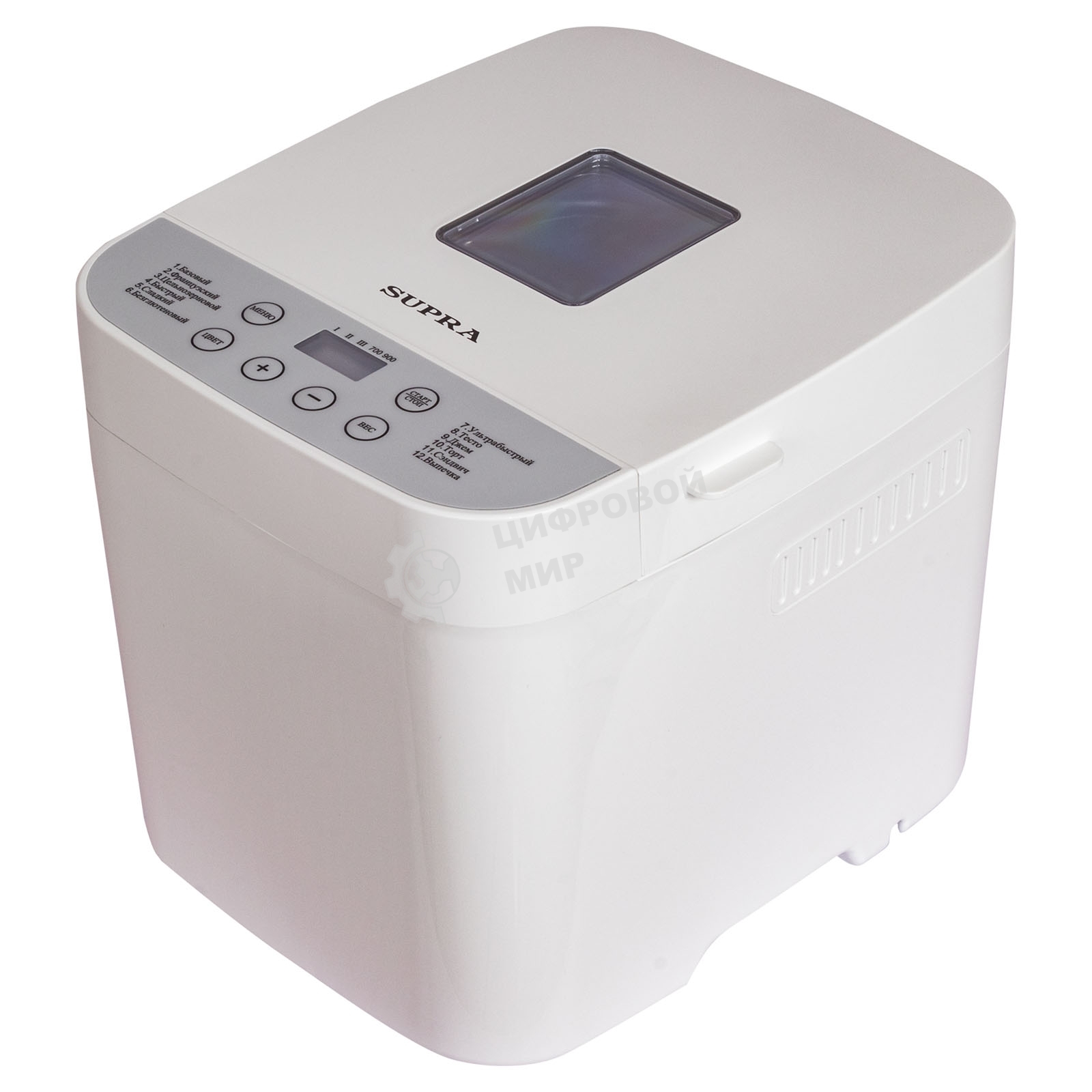 Хлебопечь Supra BMS-280 650 Вт, белый
