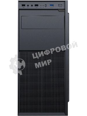 Компьютерный корпус Accord A-300 черный без БП ATX 1x120мм 2xUSB 2.0 1xUSB 3.0 audio