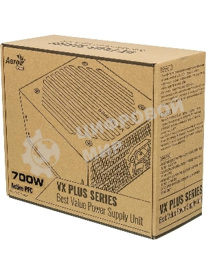 Блок питания Aerocool/Formula VX-700 PLUS, 700Вт, 120мм, черный, (аналог Aerocool VX Plus 700)