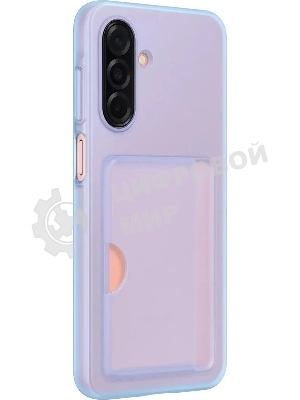 Чехол (клип-кейс) Samsung для Samsung Galaxy A26 Card Slot Case A26 голубой (EF-OA266TLEGRU)