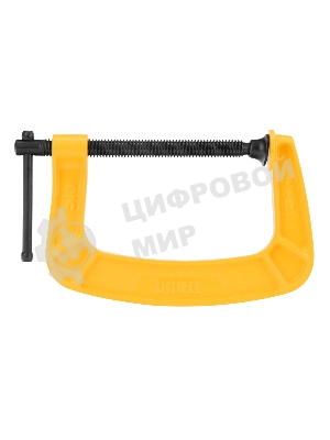 Струбцина Denzel G-образная, усиленная, 125 мм