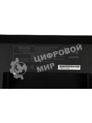 Саундбар Denon DHTS216BKE2 2.1 120Вт черный