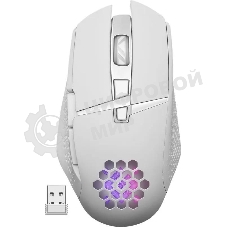 Мышь беспроводная Defender Glory GM-514 белый, 3200 dpi, радиоканал, USB, кнопки - 7