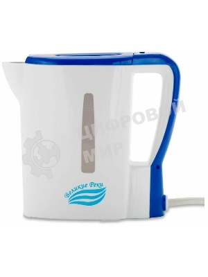 Чайник электрический Великие Реки Мая-1 бело-синий