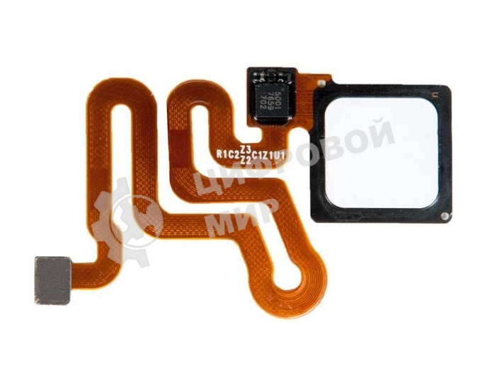 Кнопка HOME в сборе с механизмом и шлейфом для Huawei P9 Lite/G9, белый