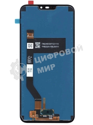 Дисплей для Honor 8C, Asus Zenfone Max (M2) ZB633KL в сборе с тачскрином, черный