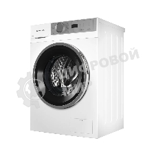 Стирально-сушильная машина Kuppersberg WDM 470 W, High-Tech, отдельностоящая, глубина 52.5 см, загрузка 8 кг, загрузка при сушке 6 кг, 14 программ, 1400 об/мин, инверторный BLDC двигатель, сенсорное/поворотное управление, пар, самодиагностика, дозагрузка белья, отложенный старт, контроль пенообразования, белый/серебристый