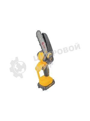 Мини-пила цепная аккумуляторная EDON ANS-21/6BL желтый/черный 25165