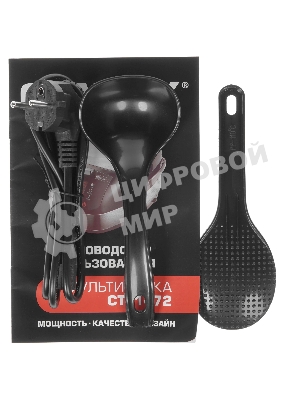 Мультиварка Centek CT-1472 Ceramic черный/сталь, 860 Вт, 5.0 л, LED, 21 программа