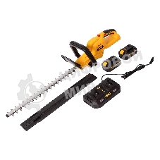 Кусторез аккумуляторный Denzel RBC510-36 Li-ion, 36 В, 4 А·ч, нож 510 мм, поворотная ручка