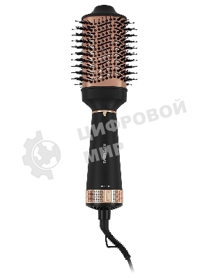 Фен-щетка Hyundai H-HB0115 черный, 1200 Вт, ионизация