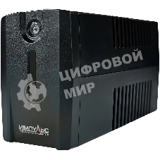 Источник бесперебойного питания Импульс ЮНИОР СМАРТ 800, 800/480 ВА/Вт, LED, USB, SCHUKOx2