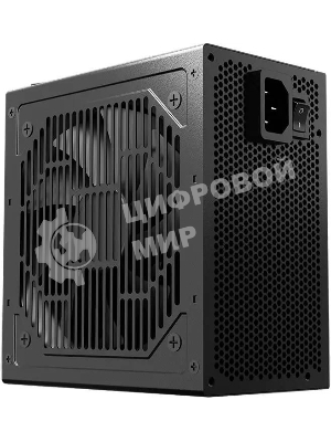 Блок питания PCCOOLER, 550W 80+ белый (ATX, ATX 2.4, Non-modular, 1x24(20+4)pin 550мм, 1xCPU*2 8(4+4)pin 610+150мм, 1xPCIe*2 8(6+2)pin 510+150мм, 2xSATA*3+MOLEX4pin*1 450+150+150+150мм, Active, 120x120мм, 140x150x86мм, APFC, OVP, SCP, OPP (140-160%, 2ms delay))