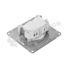 Розетка EKF UP1-SOA-100 СП Эпика 16А без заземл. без шторок механизм алюм.