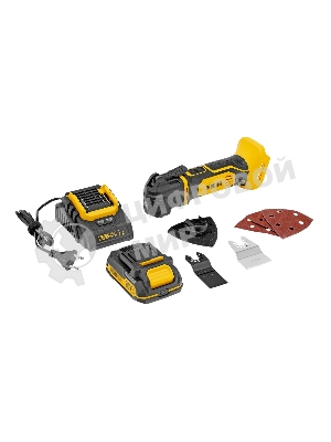 Инструмент многофункциональный аккумуляторный Denzel CMTH-20, Li-Ion, 20 В