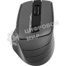 Мышь беспроводная A4Tech Fstyler FG30 серый, 2000 dpi, радиоканал, USB, кнопки - 5