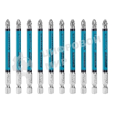 Бита PZ2х90 мм, сталь S2, кругл., 10 шт. Gross